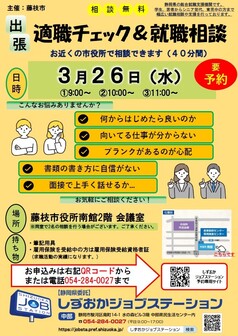 適職チェック＆就職相談　しずおかジョブステーション