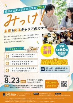 みっけ！～愛媛の企業と学生の交流会～