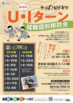 やっぱ！ながおか U・Iターン就職個別相談会