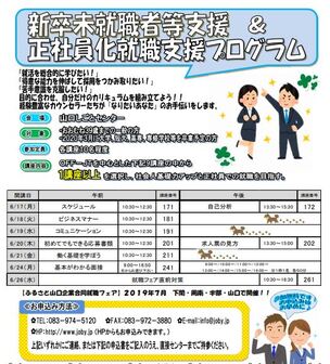 新卒未就職者等支援＆正社員化就職支援プログラム