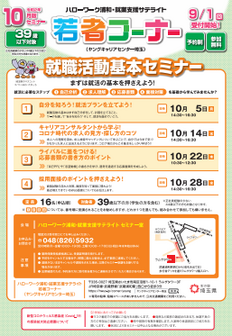 就職活動基本セミナー ハローワーク浦和