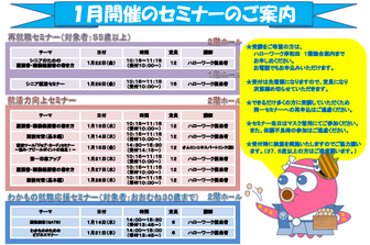 就活力向上セミナー　ハローワーク岸和田