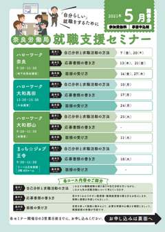 就職支援セミナー　奈良労働局