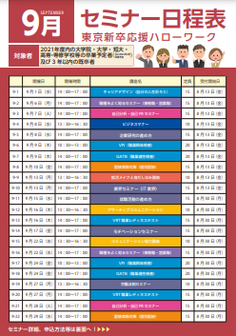 セミナー 東京新卒応援ハローワーク