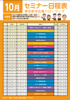 セミナー 東京新卒応援ハローワーク
