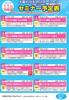 セミナー 大阪わかものハローワーク