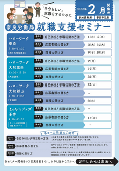 就職支援セミナー 奈良労働局